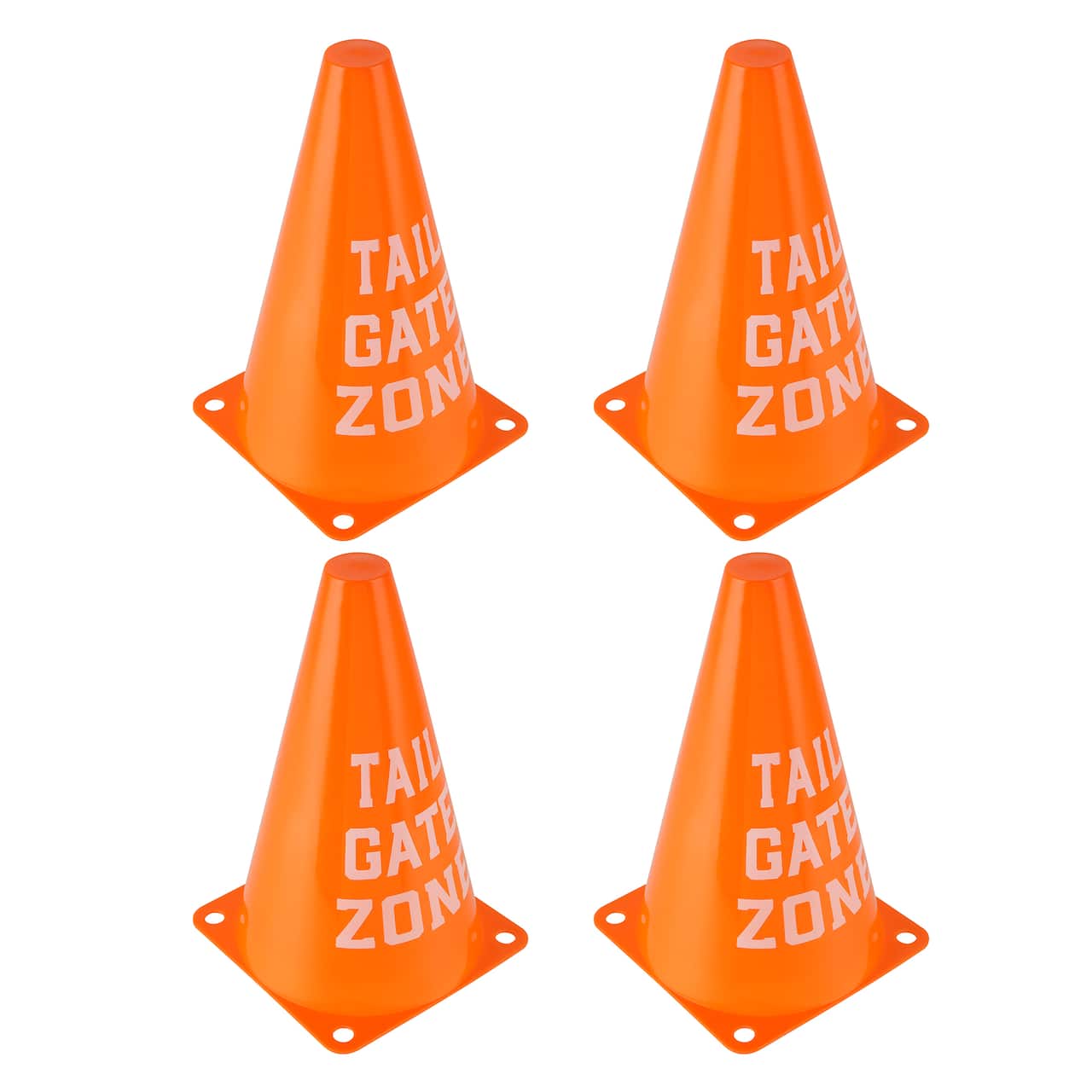 8.5" Tailgate Zone Cones, 4ct. by Celebrate It™